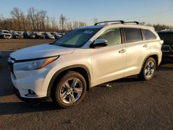 Toyota Highlander salvage cars for sale: 2015 Toyota Highlander Limited