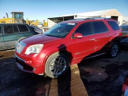 GMC Vehiculos salvage en venta: 2012 GMC Acadia Denali