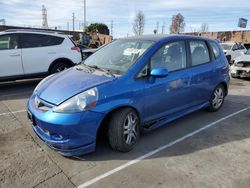 Honda salvage cars for sale: 2007 Honda FIT S