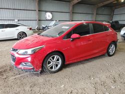 Chevrolet Cruze salvage cars for sale: 2017 Chevrolet Cruze LT