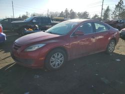 Mazda 6 salvage cars for sale: 2013 Mazda 6 Sport