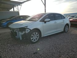 Toyota Corolla salvage cars for sale: 2020 Toyota Corolla LE