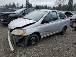 Toyota Echo salvage cars for sale: 2002 Toyota Echo