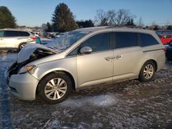 Honda Odyssey exl salvage cars for sale: 2015 Honda Odyssey EXL