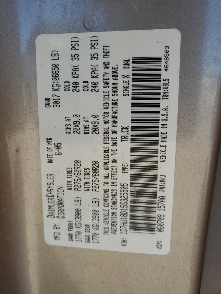 2005 Dodge Ram 1500 st