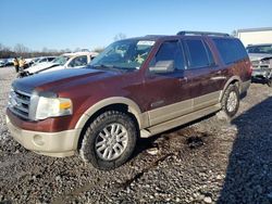 Ford Expedition salvage cars for sale: 2007 Ford Expedition EL Eddie Bauer