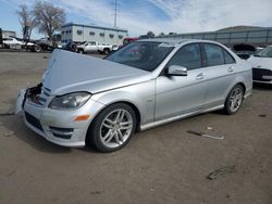 Mercedes-Benz salvage cars for sale: 2012 Mercedes-Benz C 250