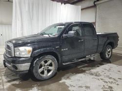 Salvage cars for sale from Copart Leroy, NY: 2008 Dodge RAM 1500 ST