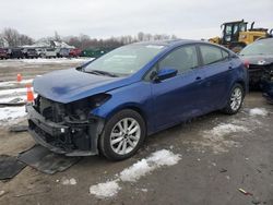 KIA Forte salvage cars for sale: 2017 KIA Forte LX