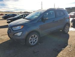 Ford salvage cars for sale: 2020 Ford Ecosport SE