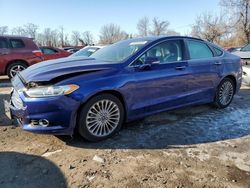 Ford salvage cars for sale: 2015 Ford Fusion Titanium