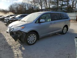 Toyota Sienna le salvage cars for sale: 2017 Toyota Sienna LE