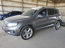 Salvage cars for sale from Copart Phoenix, AZ: 2015 Volkswagen Tiguan S