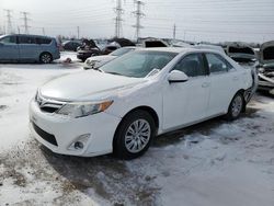 Salvage cars for sale from Copart Elgin, IL: 2013 Toyota Camry L