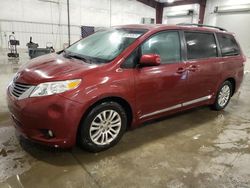 Toyota Sienna xle salvage cars for sale: 2014 Toyota Sienna XLE