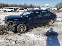 Honda salvage cars for sale: 2007 Honda Accord LX