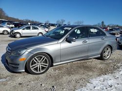 Mercedes-Benz salvage cars for sale: 2013 Mercedes-Benz C 300 4matic