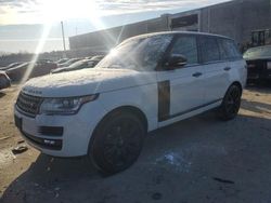 Land Rover Range Rover salvage cars for sale: 2016 Land Rover Range Rover HSE