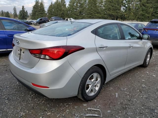 2015 Hyundai Elantra SE