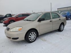 Toyota Corolla salvage cars for sale: 2007 Toyota Corolla CE