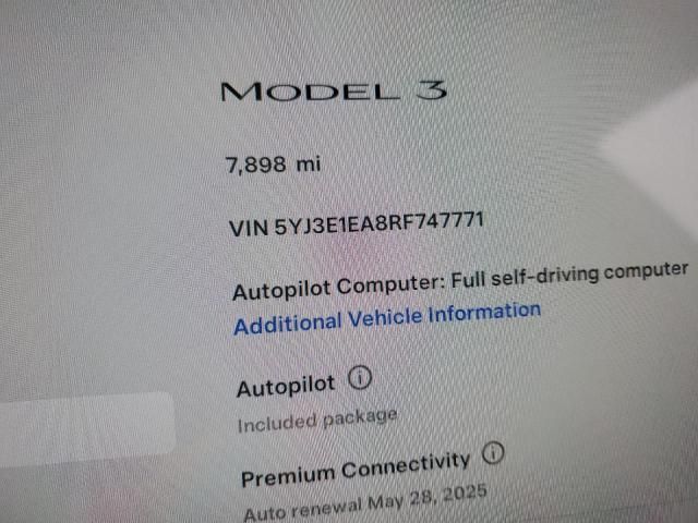 2024 Tesla Model 3