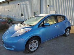 Nissan salvage cars for sale: 2012 Nissan Leaf SV