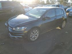 Volkswagen Golf salvage cars for sale: 2019 Volkswagen Golf S