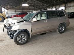 Toyota Highlander Vehiculos salvage en venta: 2005 Toyota Highlander Limited