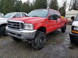 Ford f350 salvage cars for sale: 2004 Ford F350 SRW Super Duty