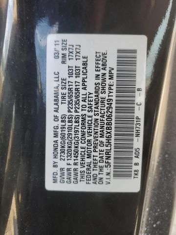 2011 Honda Odyssey EXL