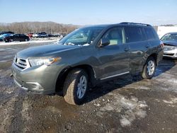 Toyota salvage cars for sale: 2012 Toyota Highlander Base