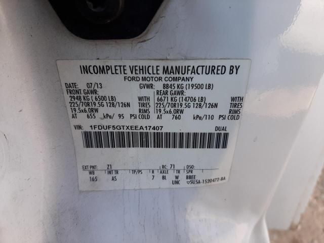 2014 Ford F550 Super Duty