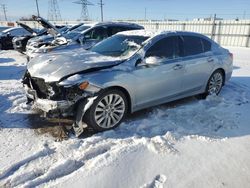 Acura rlx salvage cars for sale: 2014 Acura RLX Advance