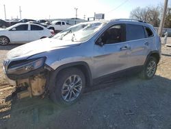 Jeep salvage cars for sale: 2019 Jeep Cherokee Latitude Plus