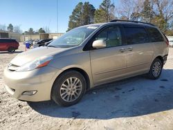 Toyota Sienna xle salvage cars for sale: 2008 Toyota Sienna XLE