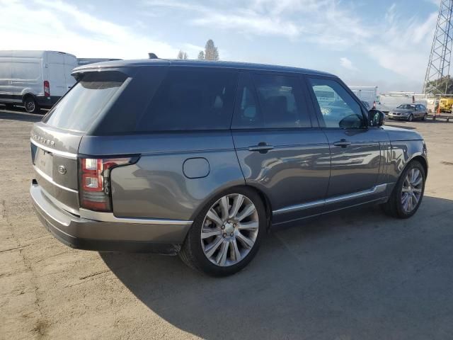 2016 Land Rover Range Rover Supercharged