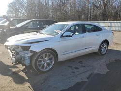 Chevrolet salvage cars for sale: 2016 Chevrolet Impala LTZ