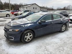 Salvage cars for sale from Copart York Haven, PA: 2017 Chevrolet Malibu LS