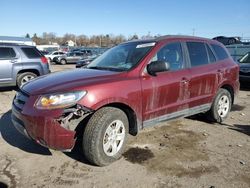 Salvage cars for sale from Copart Pennsburg, PA: 2009 Hyundai Santa FE GLS