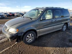 KIA Sedona ex salvage cars for sale: 2005 KIA Sedona EX