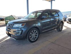 Ford Explorer salvage cars for sale: 2016 Ford Explorer Limited