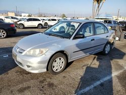 Honda Vehiculos salvage en venta: 2005 Honda Civic DX VP