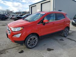 Ford Ecosport salvage cars for sale: 2019 Ford Ecosport Titanium