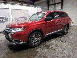 Mitsubishi Outlander salvage cars for sale: 2017 Mitsubishi Outlander ES