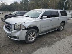 Vehiculos salvage en venta de Copart Savannah, GA: 2017 GMC Yukon XL K1500 SLT