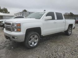 Chevrolet Silverado k1500 lt salvage cars for sale: 2015 Chevrolet Silverado K1500 LT