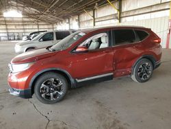 Honda crv Vehiculos salvage en venta: 2017 Honda CR-V Touring