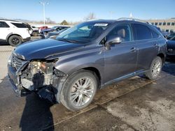 Salvage cars for sale from Copart Littleton, CO: 2013 Lexus RX 350 Base
