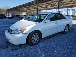 Salvage cars for sale from Copart Cartersville, GA: 2002 Toyota Camry LE