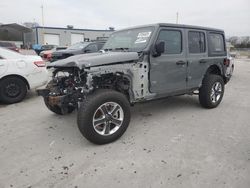 Jeep salvage cars for sale: 2021 Jeep Wrangler Unlimited Sport